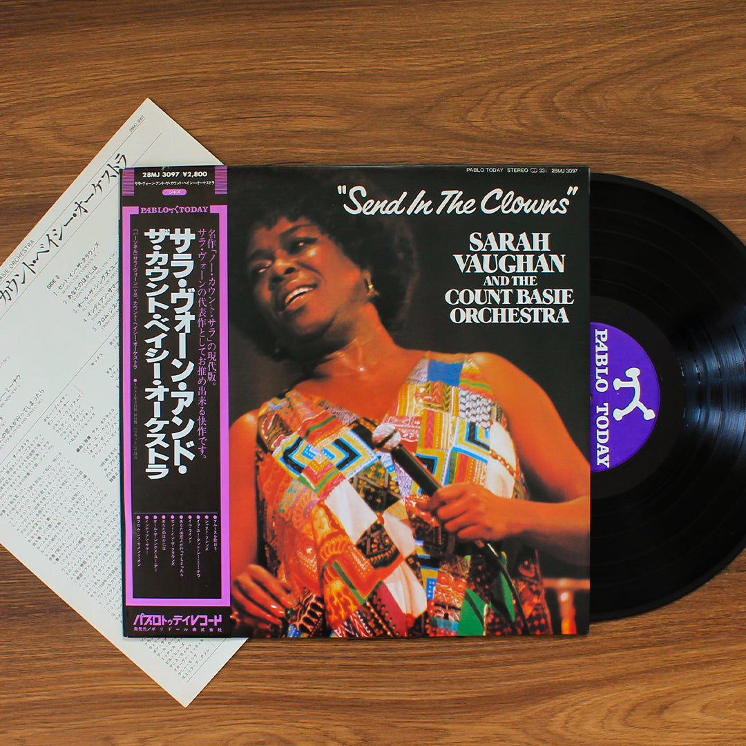 Sarah Vaughan & The Count Basie Orchestra - Send In The Clowns Japan Vinyl