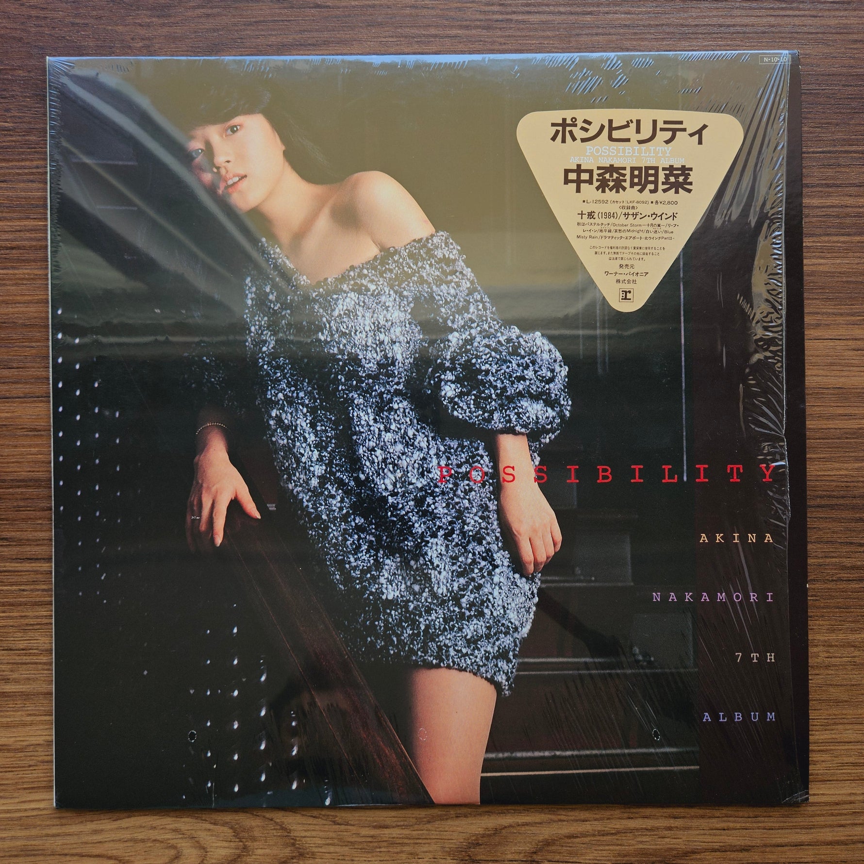 Akina Nakamori – Possibility 33'lük LP PLAK Japan Vinyl