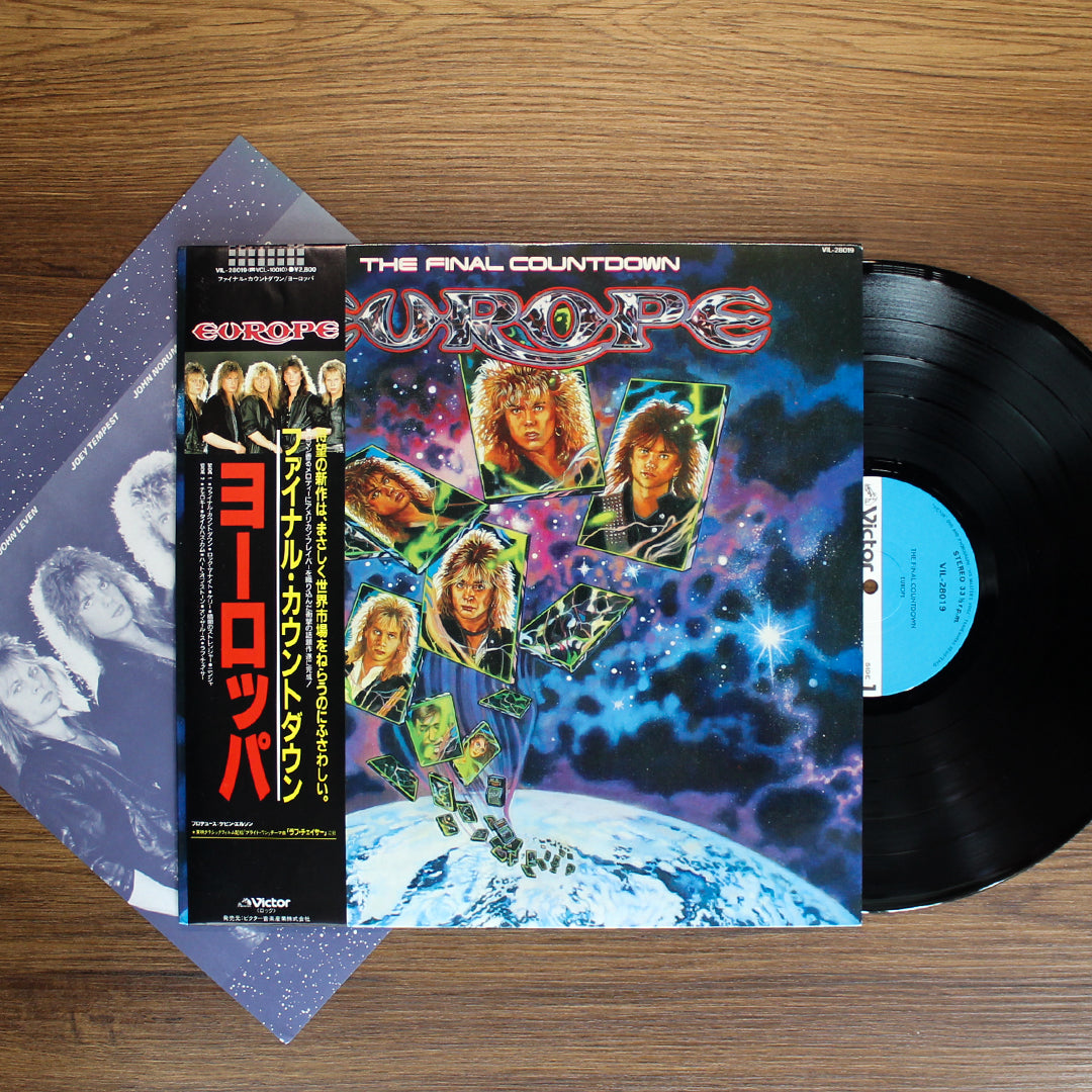 Europe - The Final Countdown Japan Vinyl
