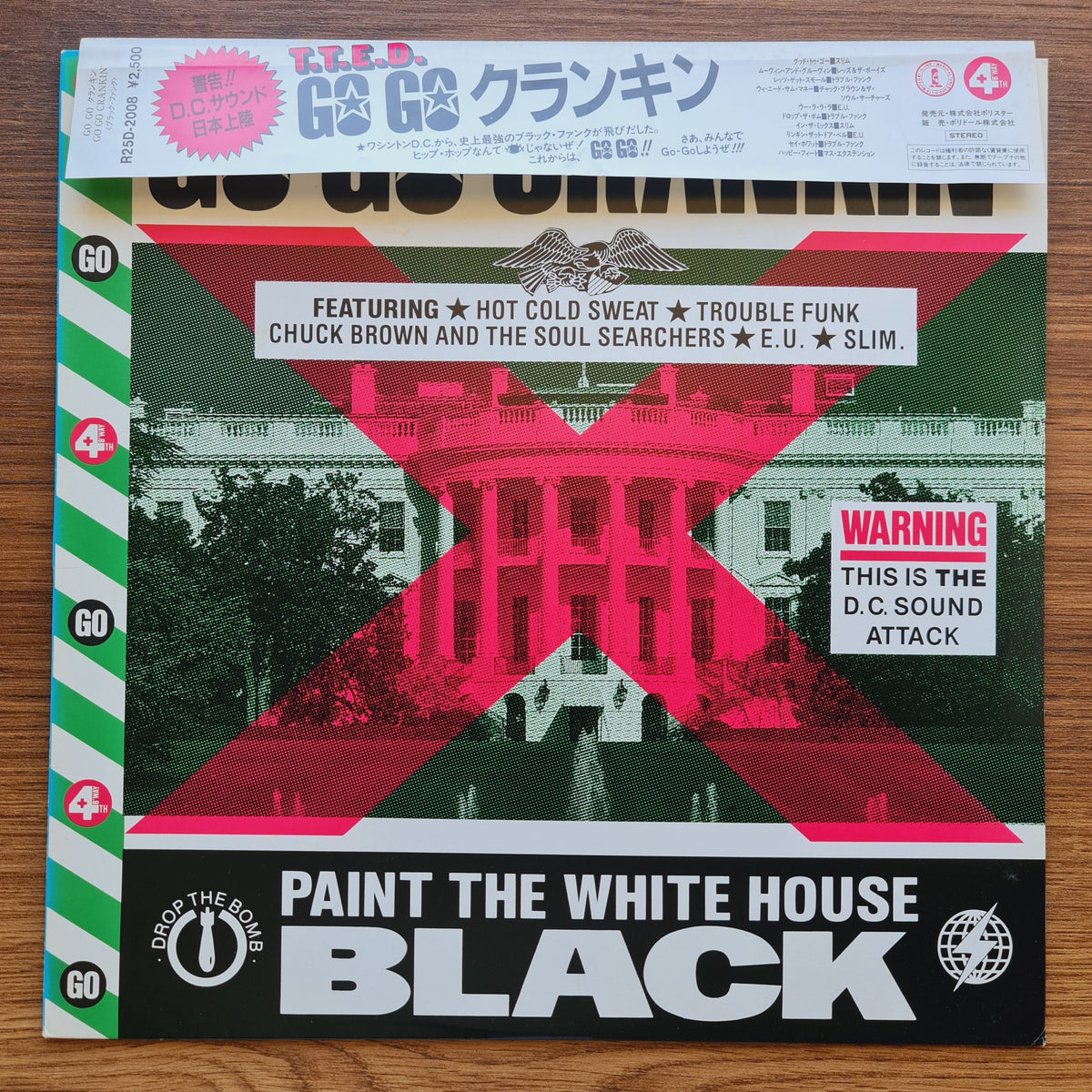 Go Go Crankin' 33'lük LP PLAK Japan Vinyl