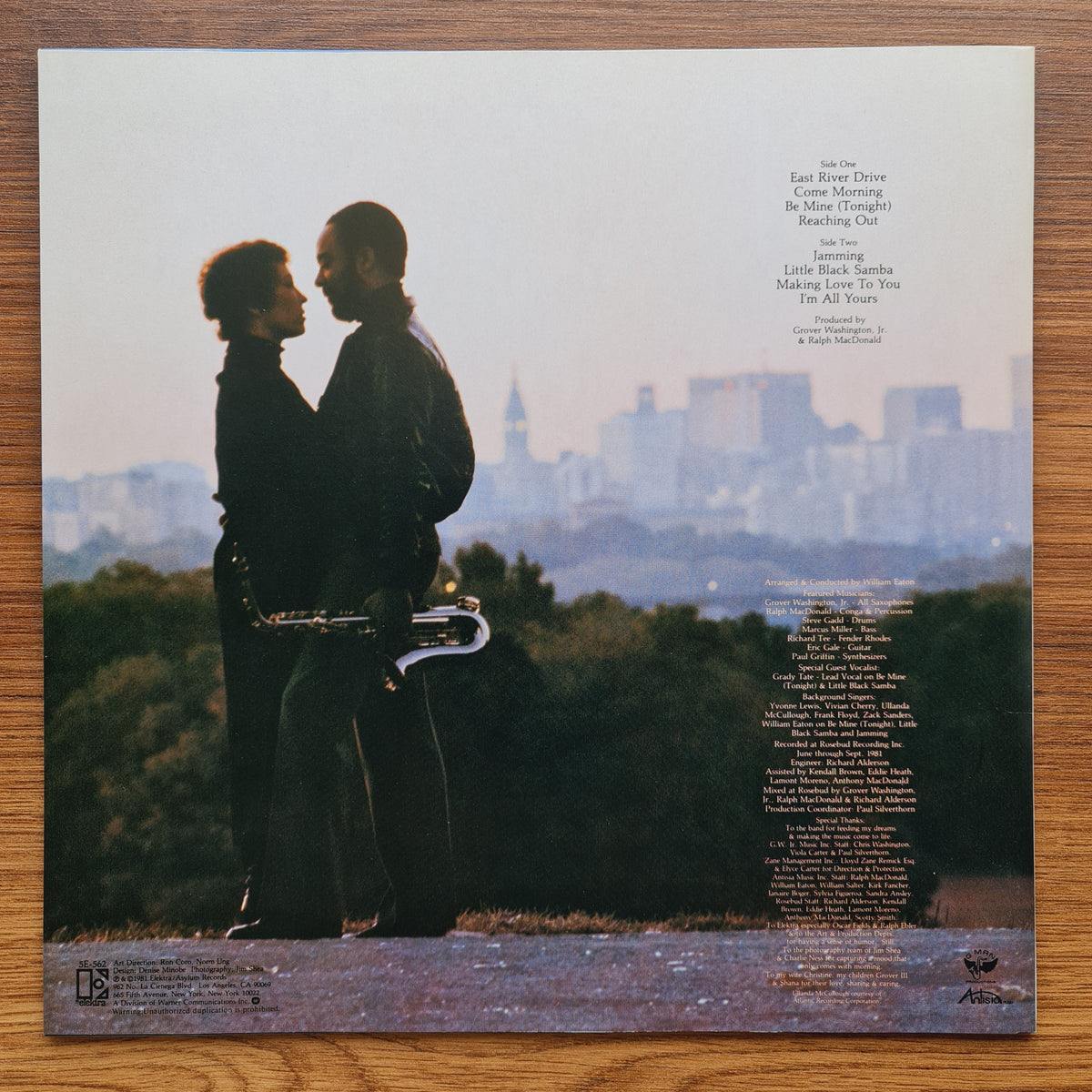Grover Washington, Jr. – Come Morning 33'lük LP PLAK Japan Vinyl