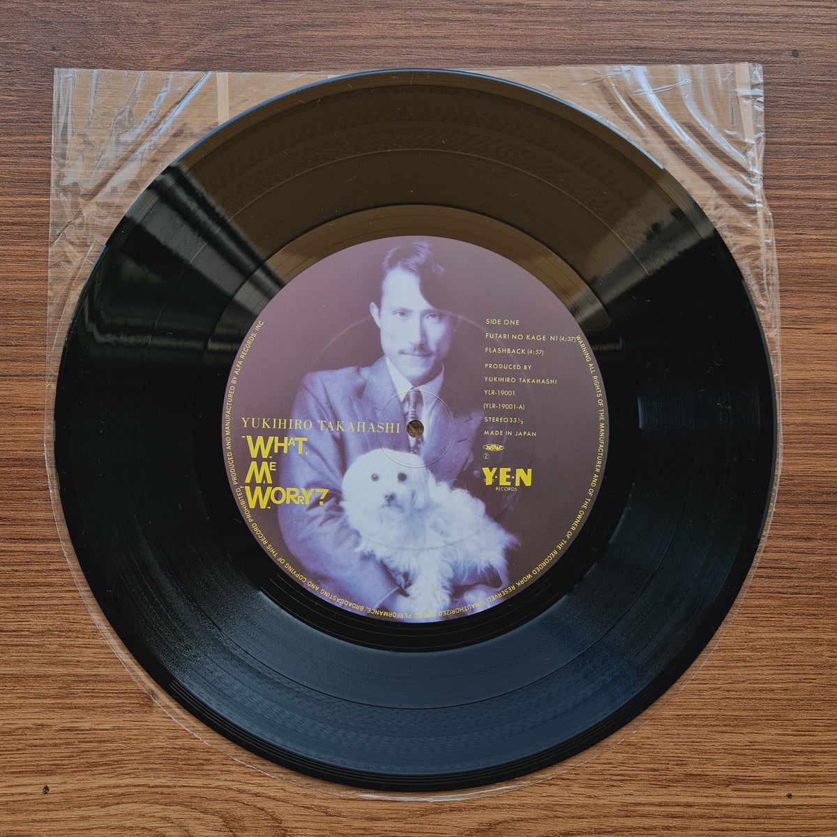 Yukihiro Takahashi – What, Me Worry? Japan Vinyl