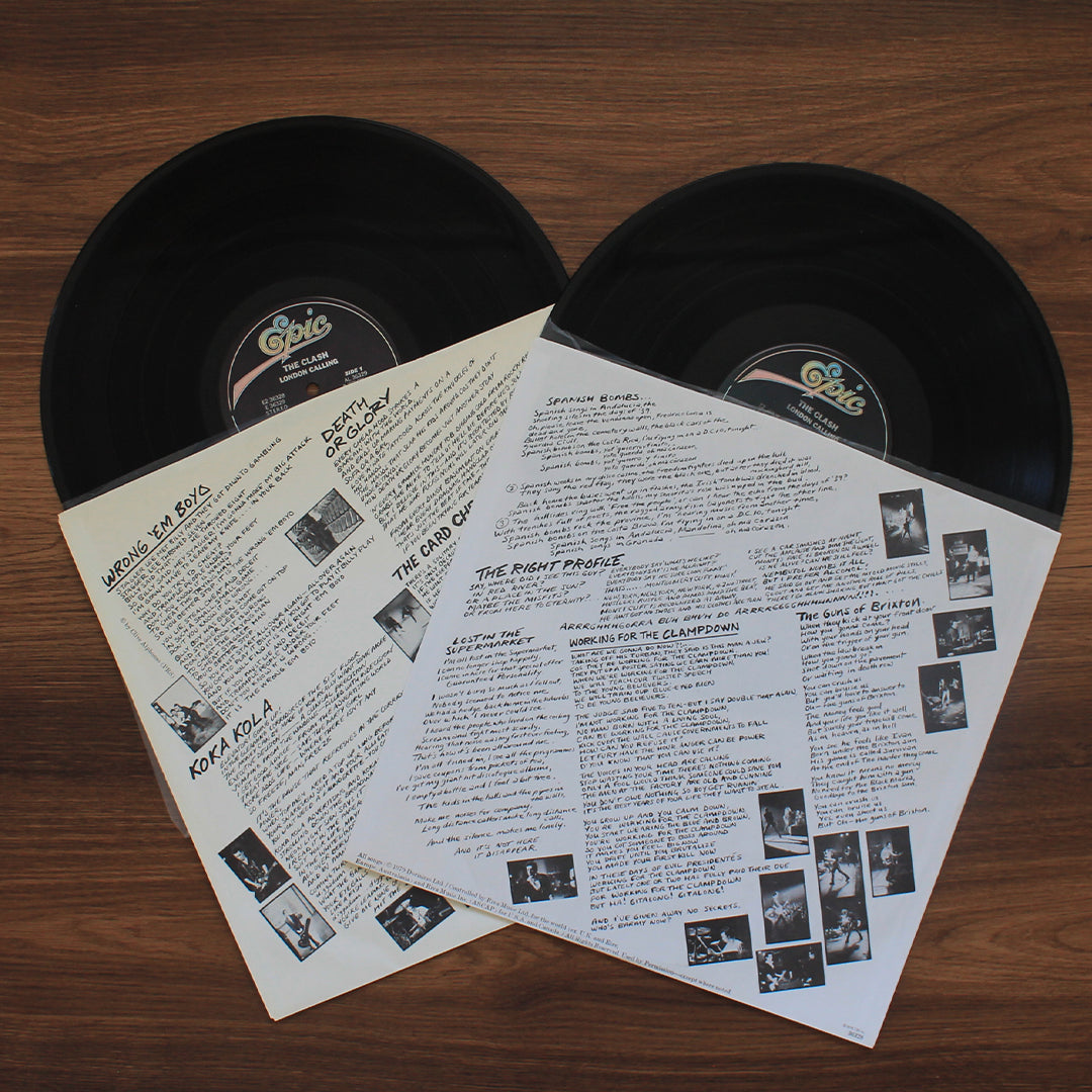 The Clash – London Calling İmzalı Plak Japan Vinyl