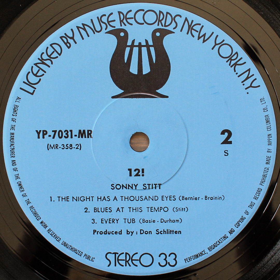 Sonny Stitt - 12! Japan Vinyl