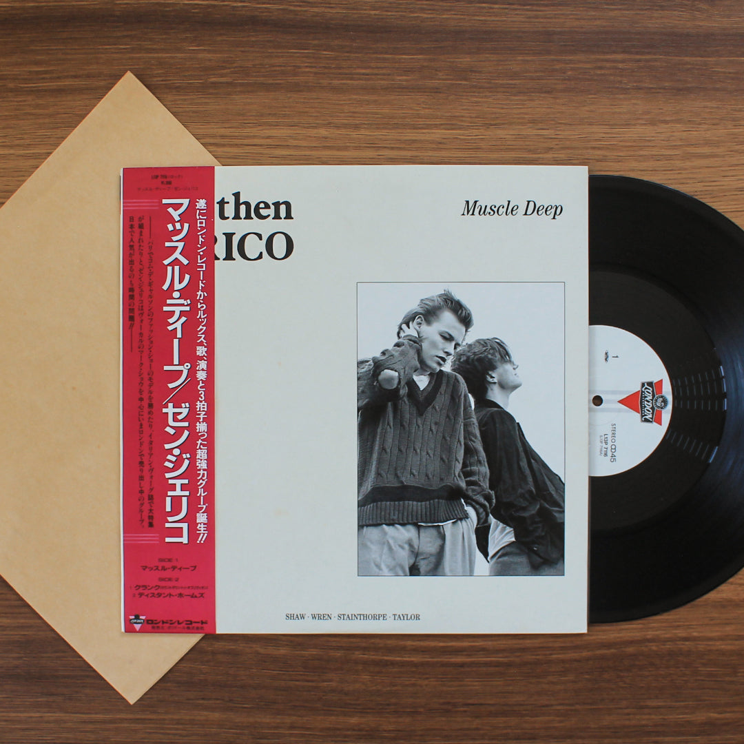 Then Jerico – Muscle Deep 33'lük LP PLAK Japan Vinyl