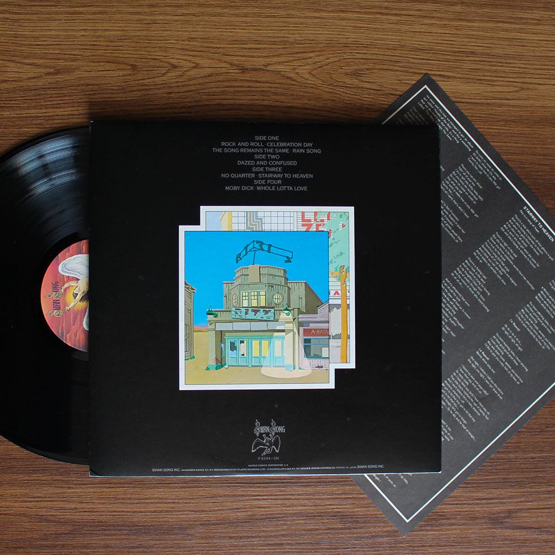 Led Zeppelin - The Song Remains The Same Japan Vinyl