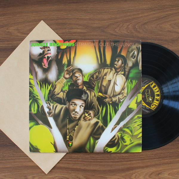Jungle Brothers - Straight Out The Jungle 33 LP RECORD