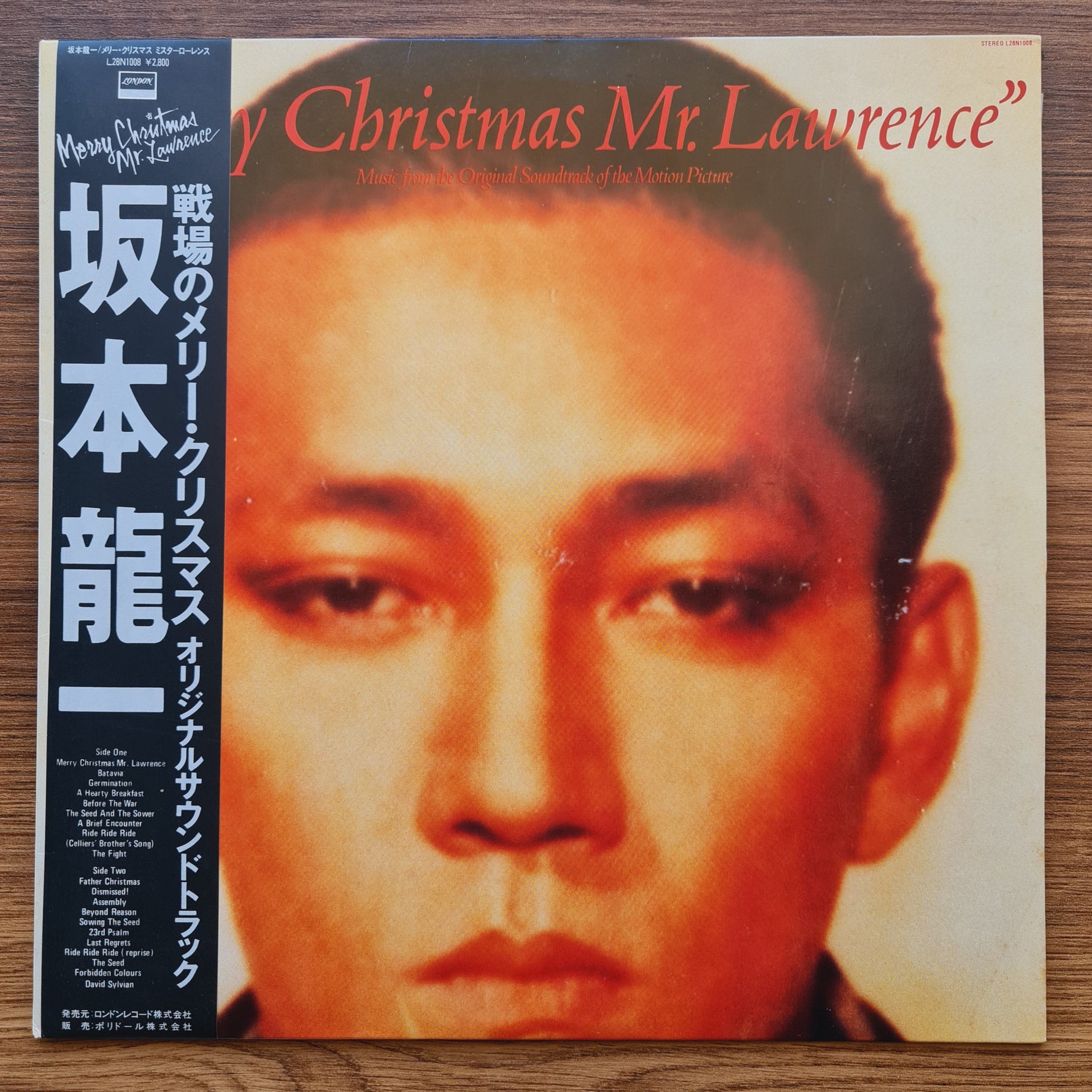 Ryuichi Sakamoto - Merry Christmas Mr. Lawrence Japan Vinyl
