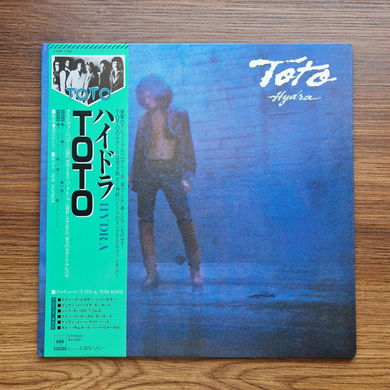 Toto – Hydra 33'lük LP PLAK Japan Vinyl