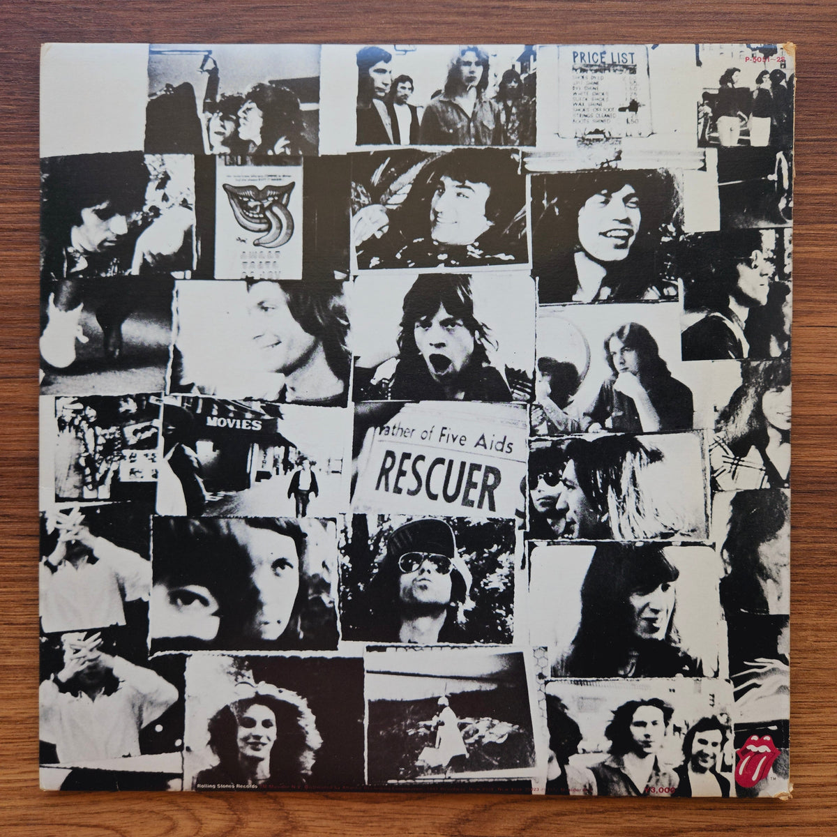 Rolling Stones – Exile On Main St. 33'lük LP PLAK Japan Vinyl