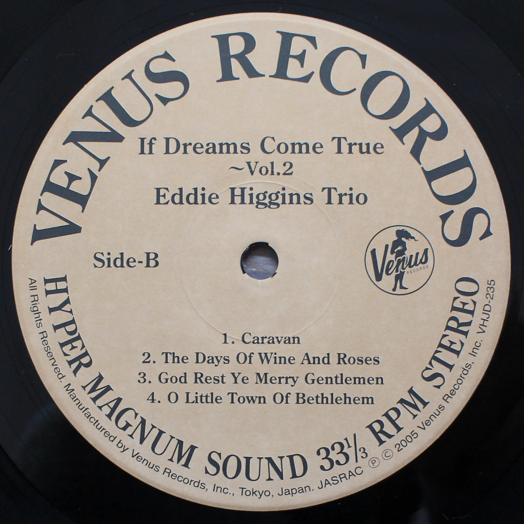 Eddie Higgins Trio - If Dreams Come True Vol.2 Japan Vinyl