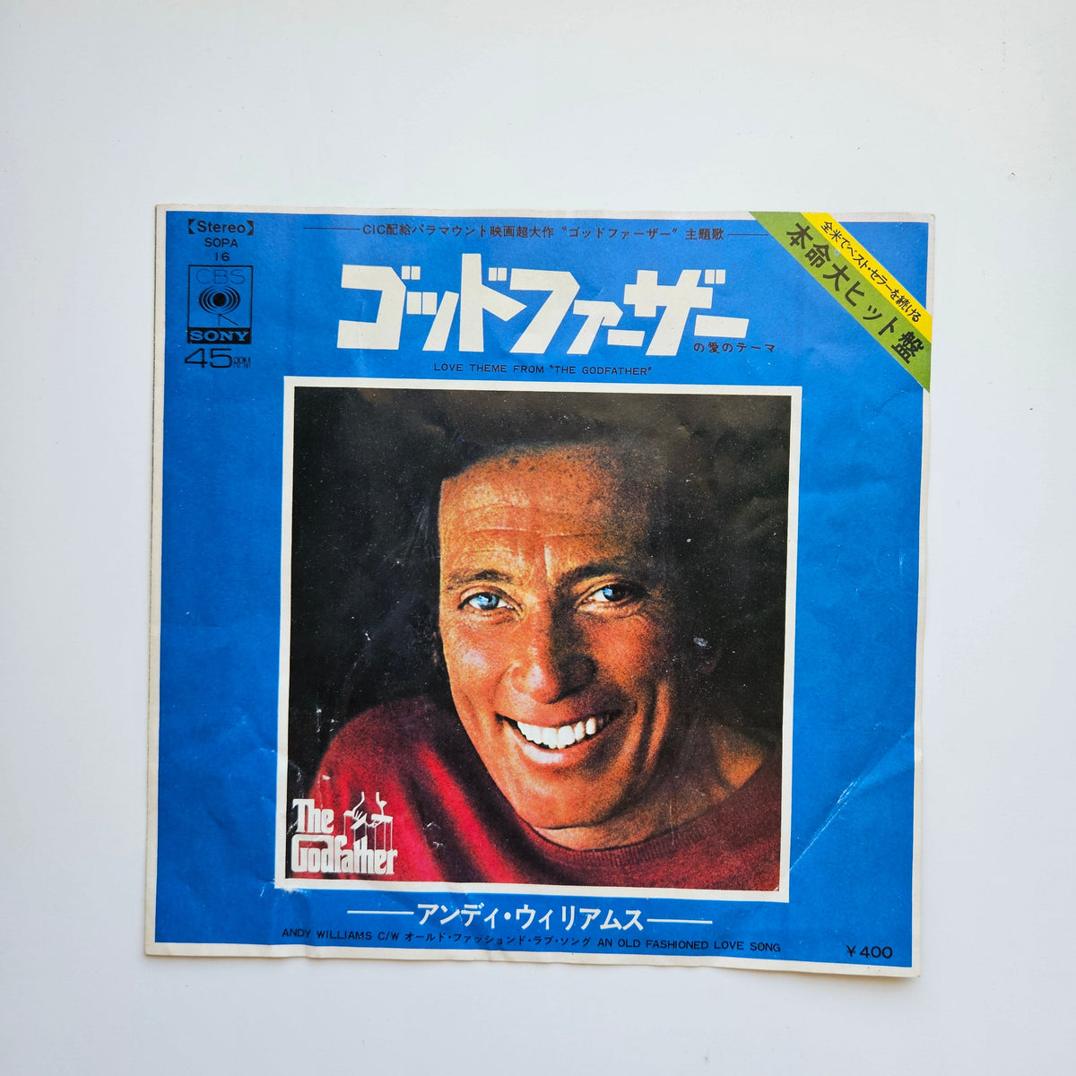 Andy Williams Japan Vinyl