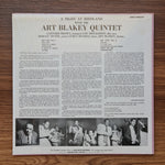 Art Blakey Quintet – A Night At Birdland, Volume 1 33'lük LP PLAK Japan Vinyl