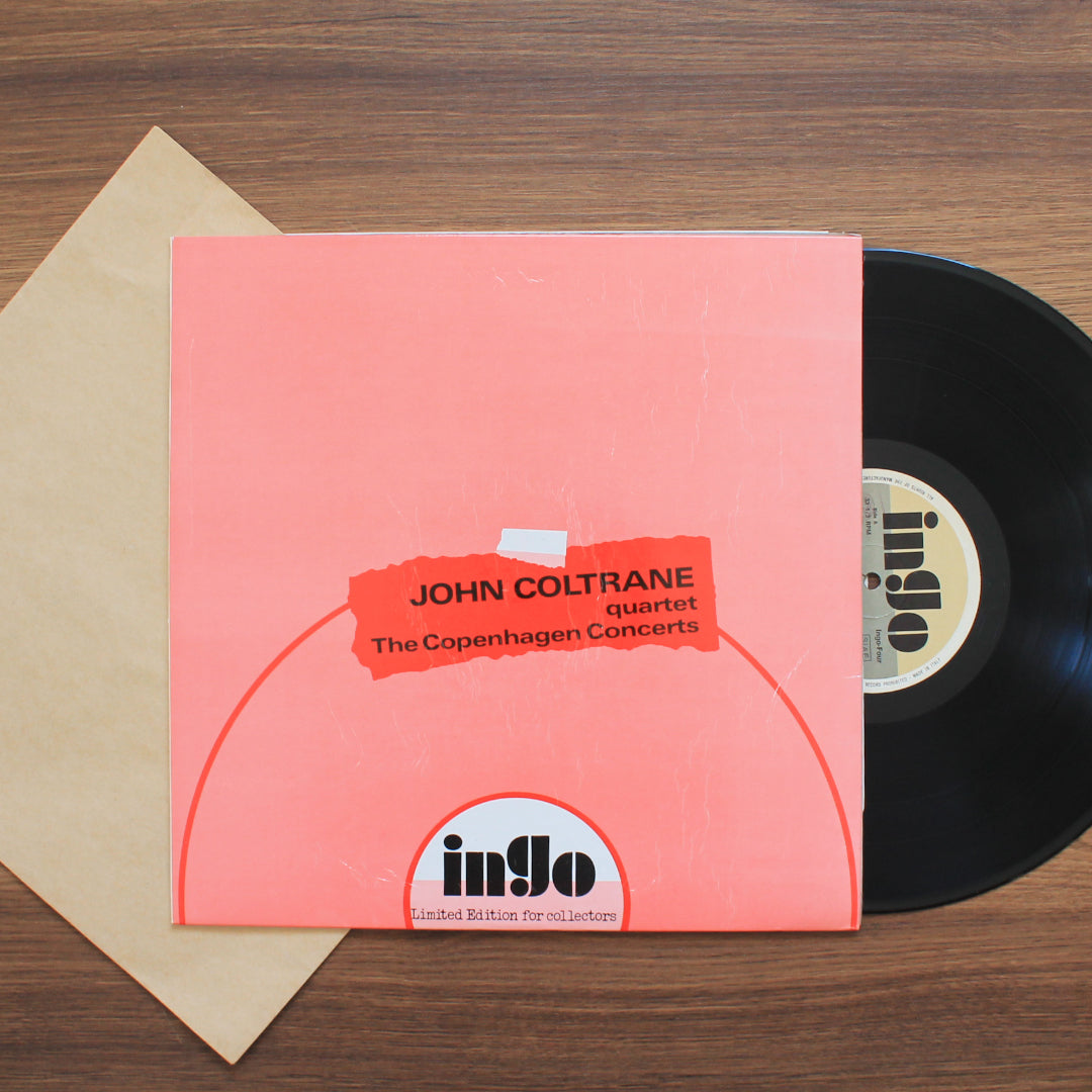 John Coltrane Quartet - The Copenhagen Concerts 33'lük LP PLAK Japan Vinyl