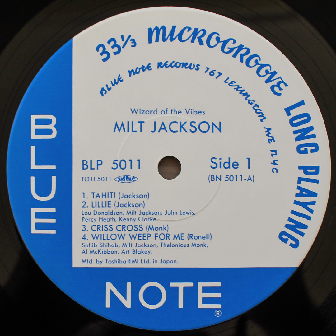 Milt Jackson - Wizard Of The Vibes (10'' Plak) Japan Vinyl