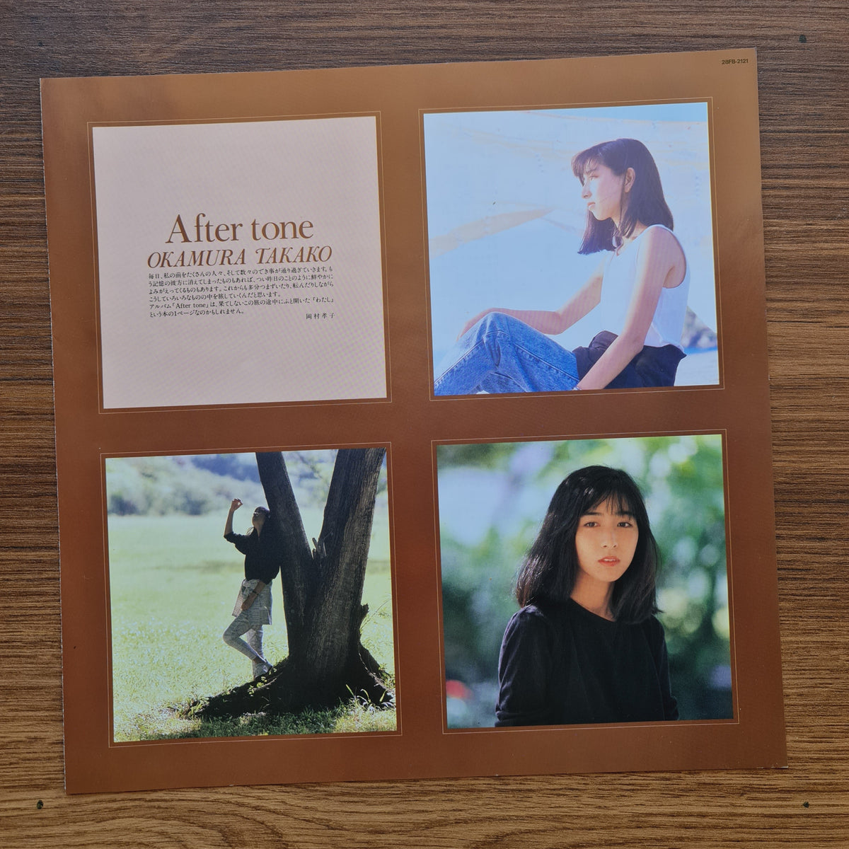 Takako Okamura – After Tone 33'lük LP PLAK Japan Vinyl