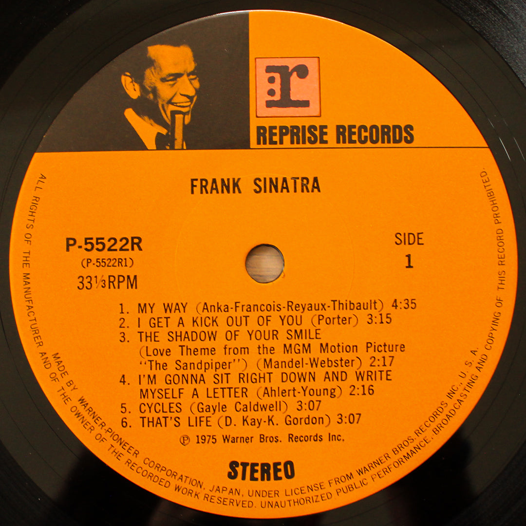 Frank Sinatra - Greatest Hits Japan Vinyl