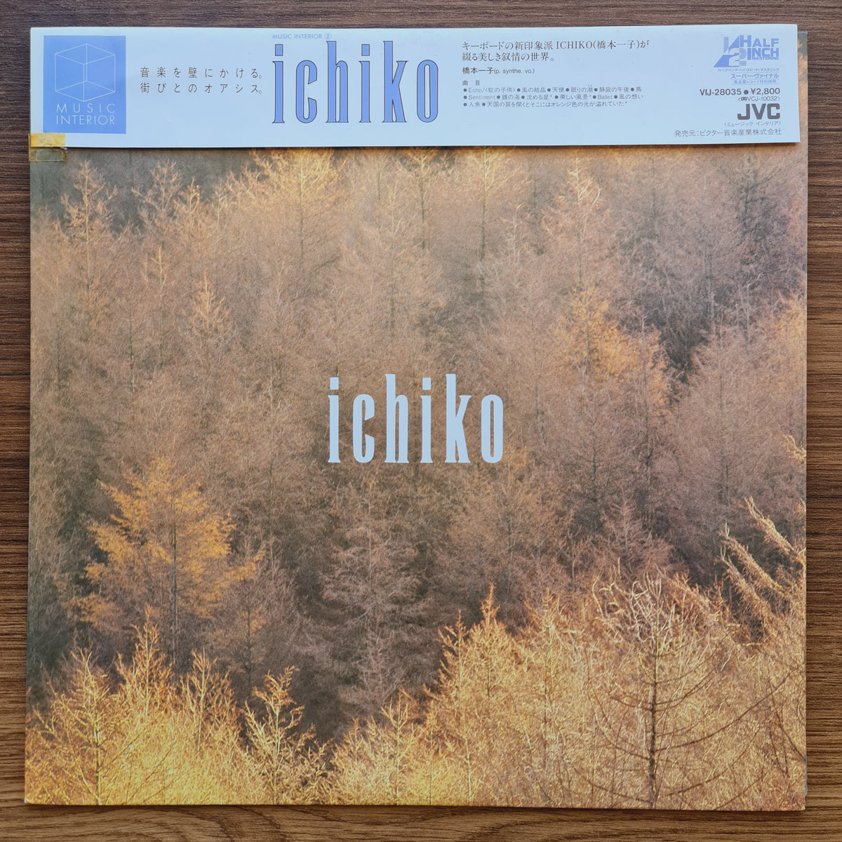 Ichiko Hashimoto – Ichiko 33'lük LP PLAK Japan Vinyl