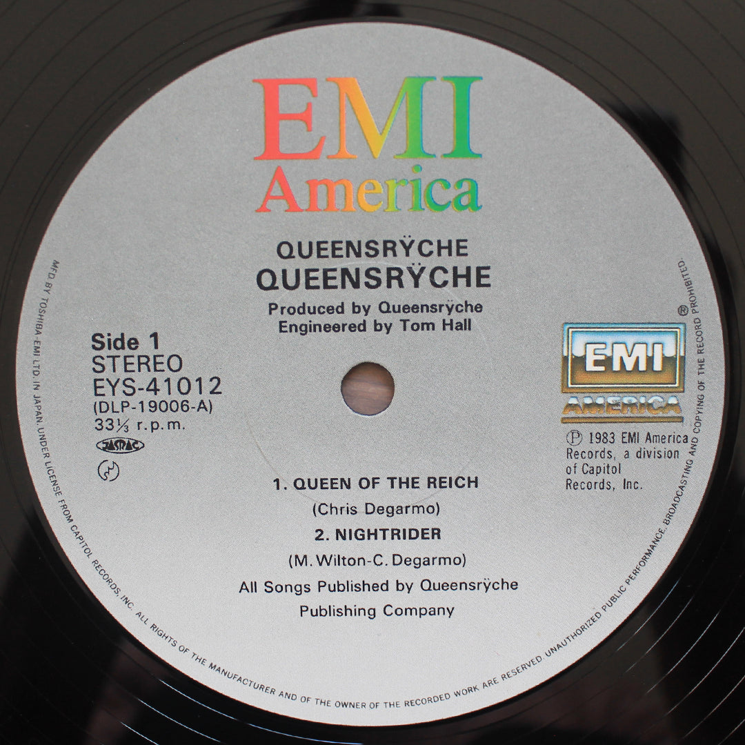 Queensrÿche - Queensrÿche 33'lük LP PLAK Japan Vinyl