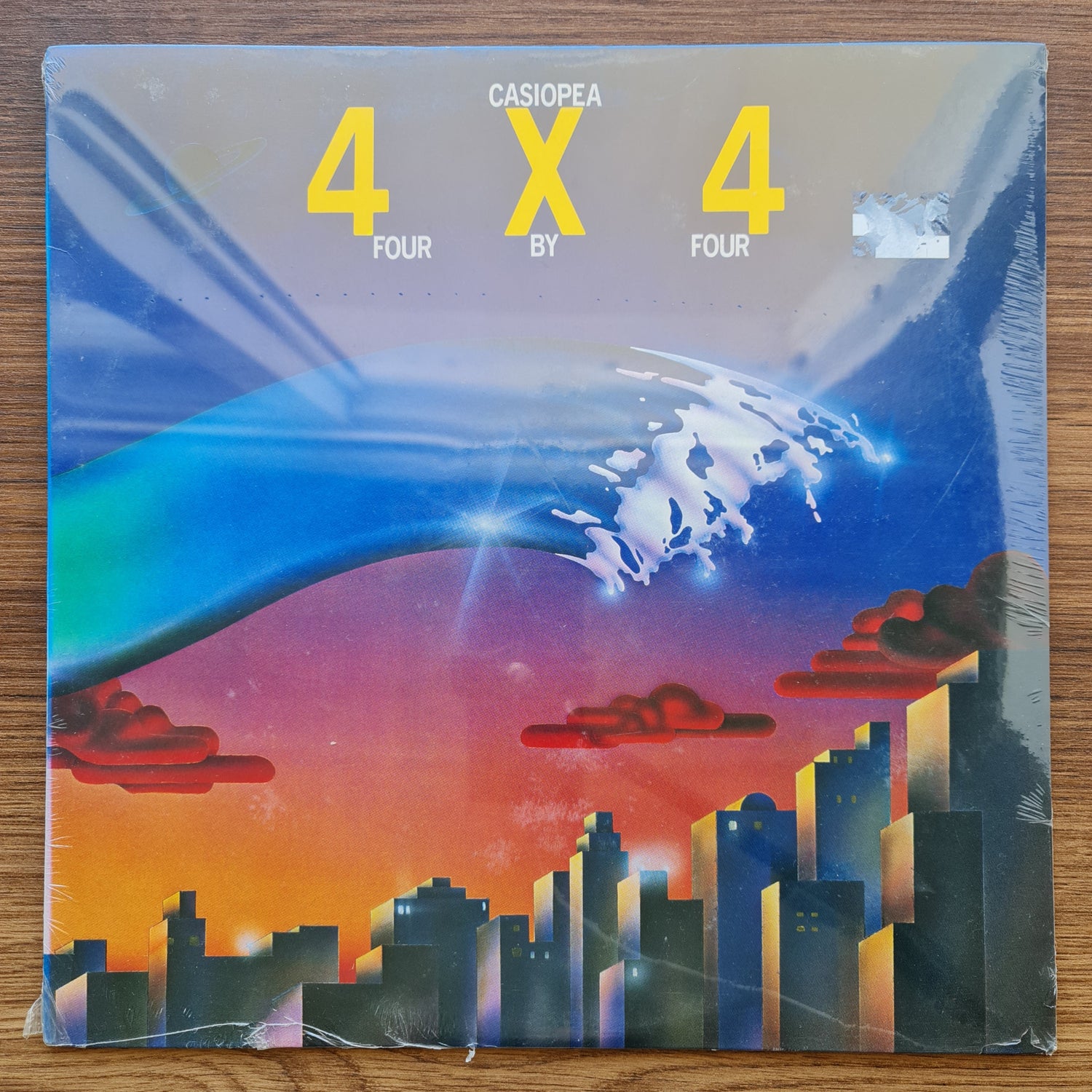 Casiopea – 4 × 4 (Four By Four) 33'lük LP PLAK Japan Vinyl