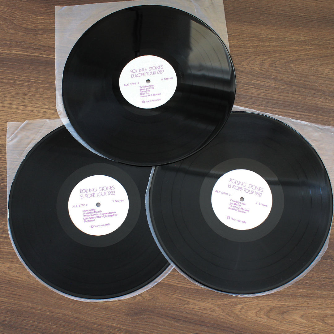 Rolling Stones - One More Time.. Stones Live Göteborg '82 33'lük LP PLAK Japan Vinyl