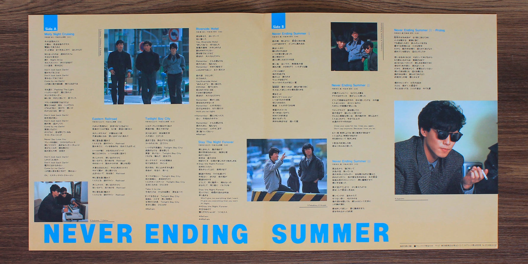 S. Kiyotaka & Omega Tribe - Never Ending Summer 33'lük LP PLAK Japan Vinyl