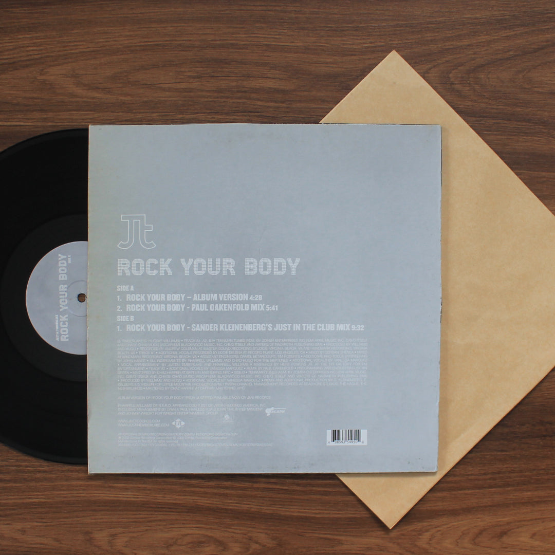 Justin Timberlake - Rock Your Body 33'lük LP PLAK Japan Vinyl