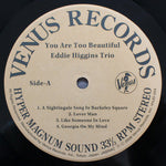 Eddie Higgins Trio - You Are Too Beautiful 33'lük LP PLAK Japan Vinyl