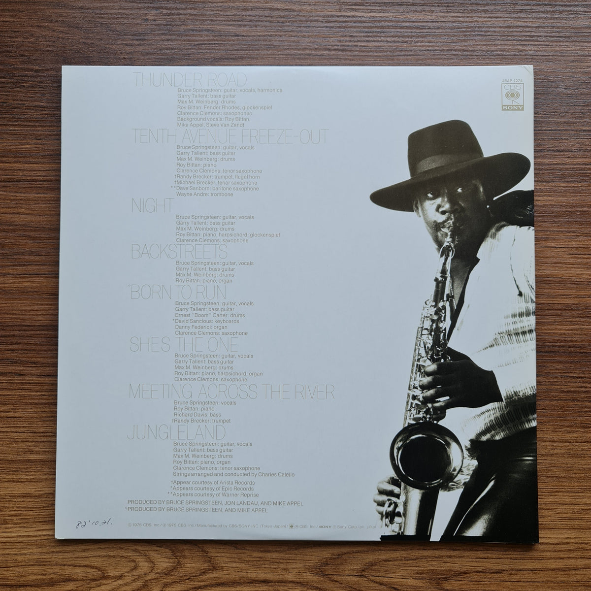 Bruce Springsteen – Born To Run 33'lük LP PLAK Japan Vinyl