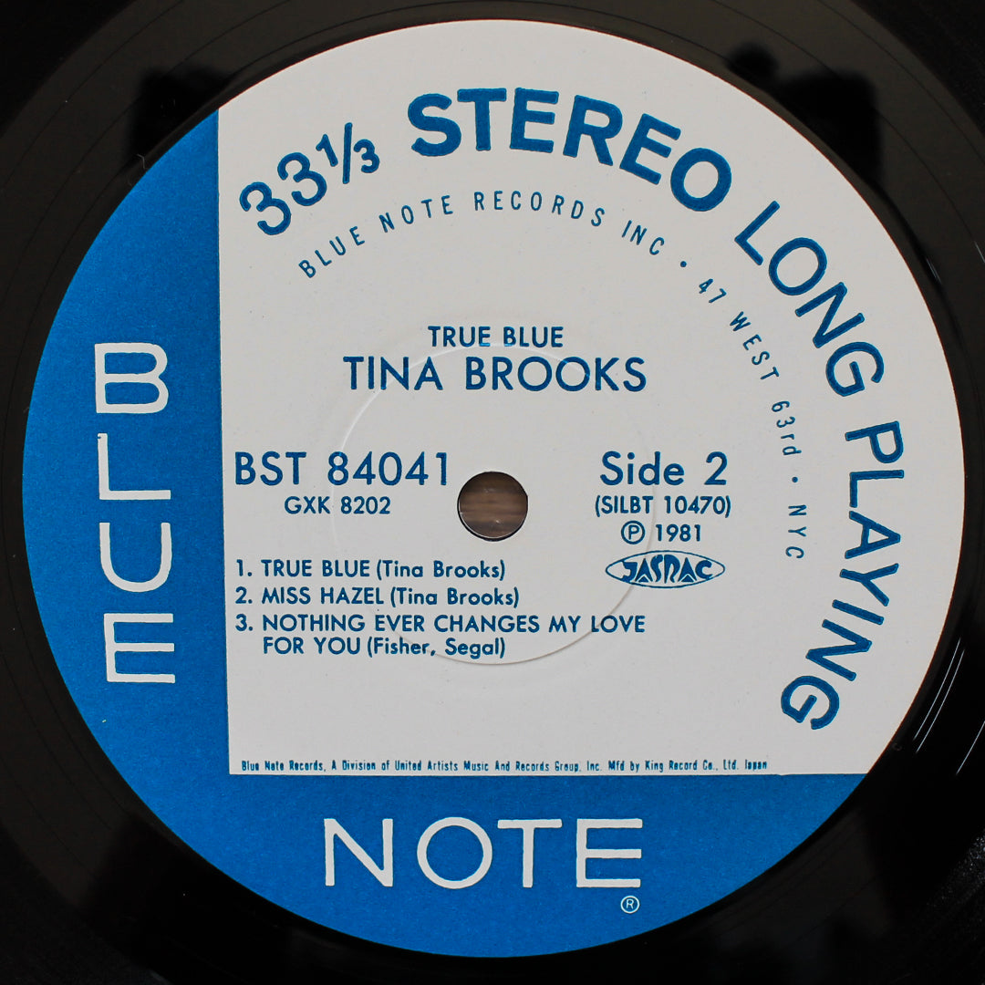 Tina Brooks - True Blue Japan Vinyl