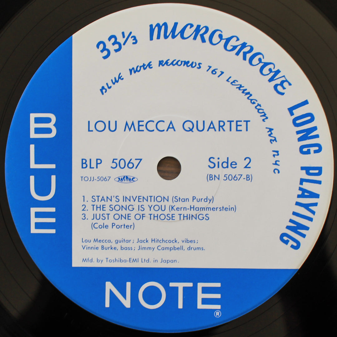 Lou Mecca Quartet - Lou Mecca Quartet Japan Vinyl