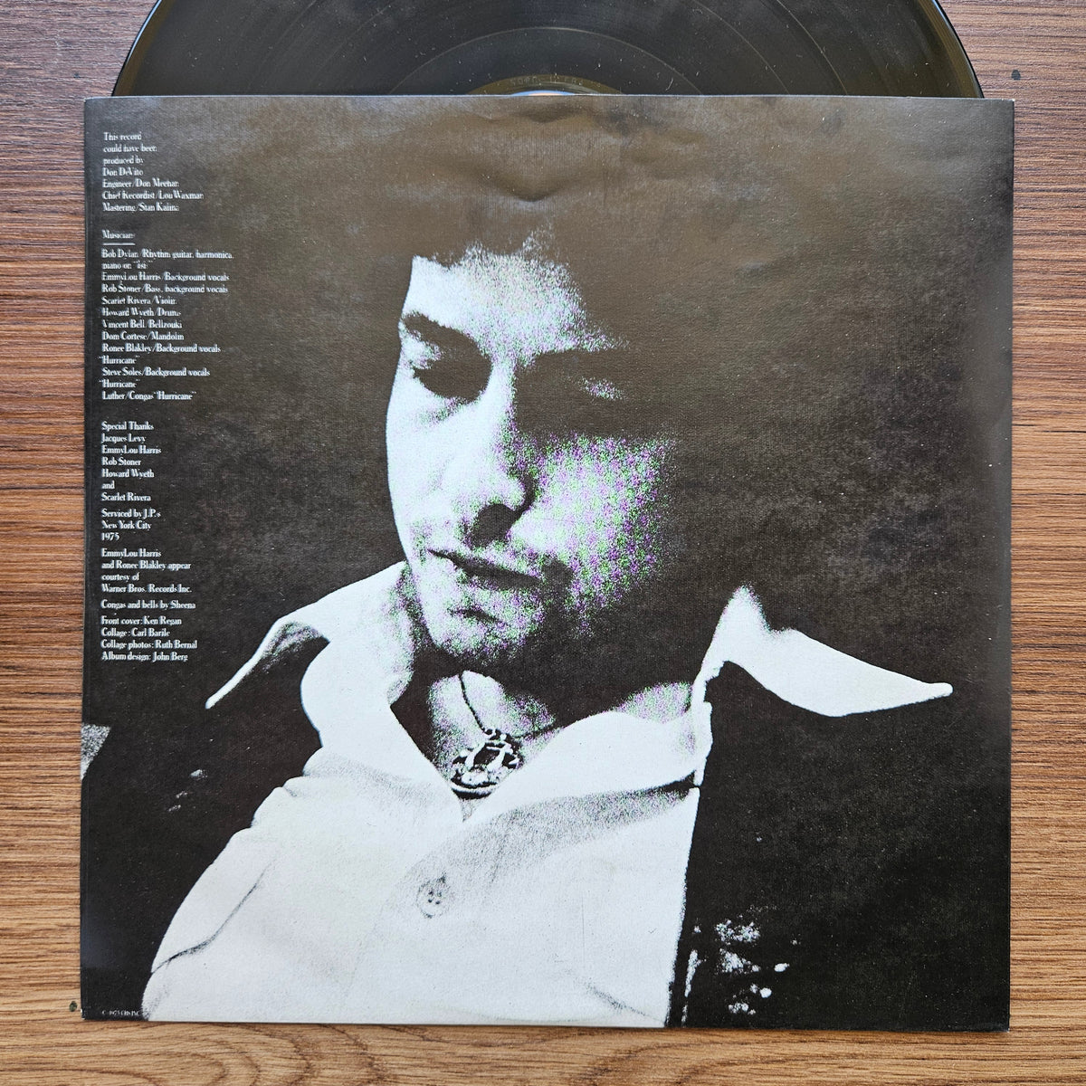 Bob Dylan – Desire 33'lük LP PLAK Japan Vinyl