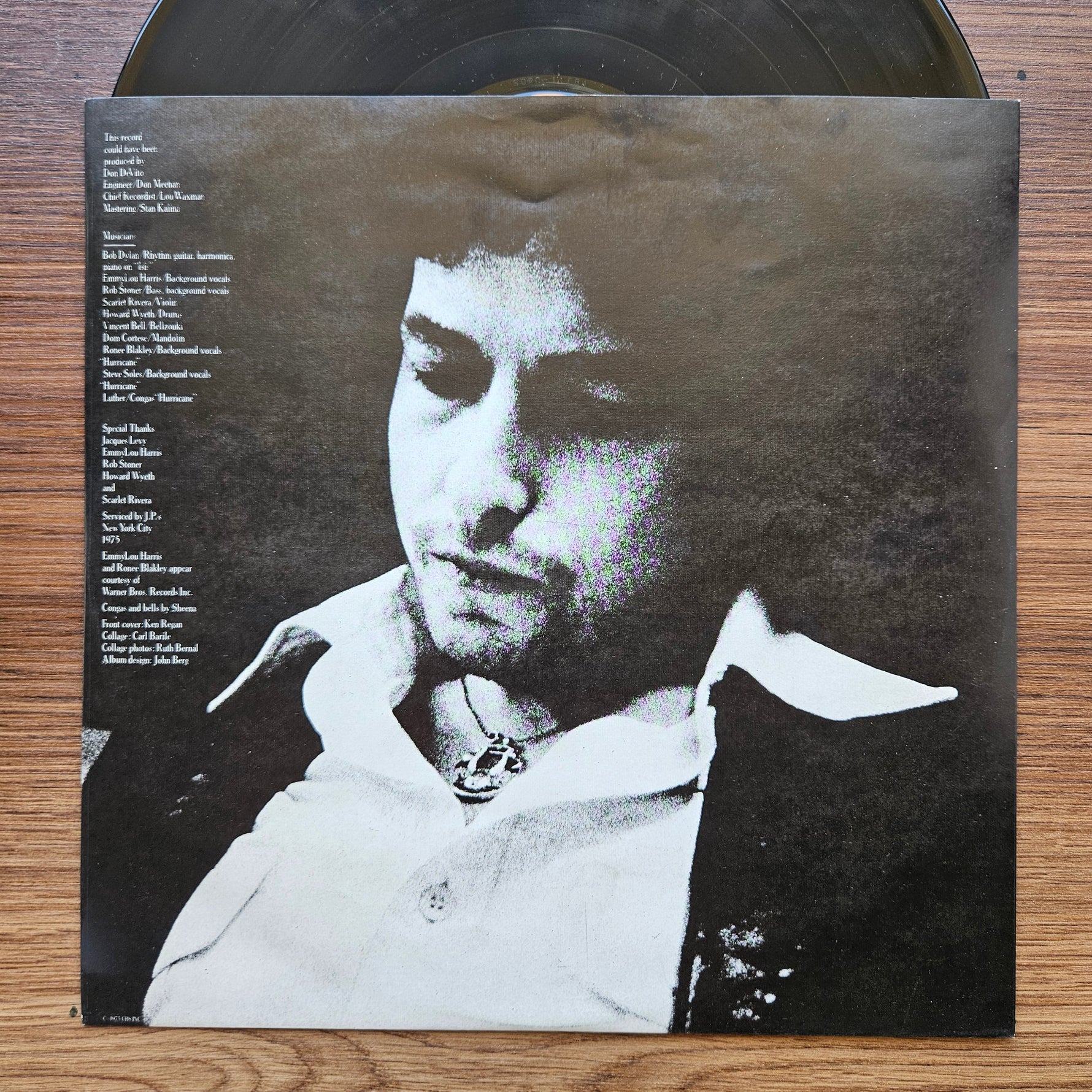 Bob Dylan – Desire 33'lük LP PLAK Japan Vinyl
