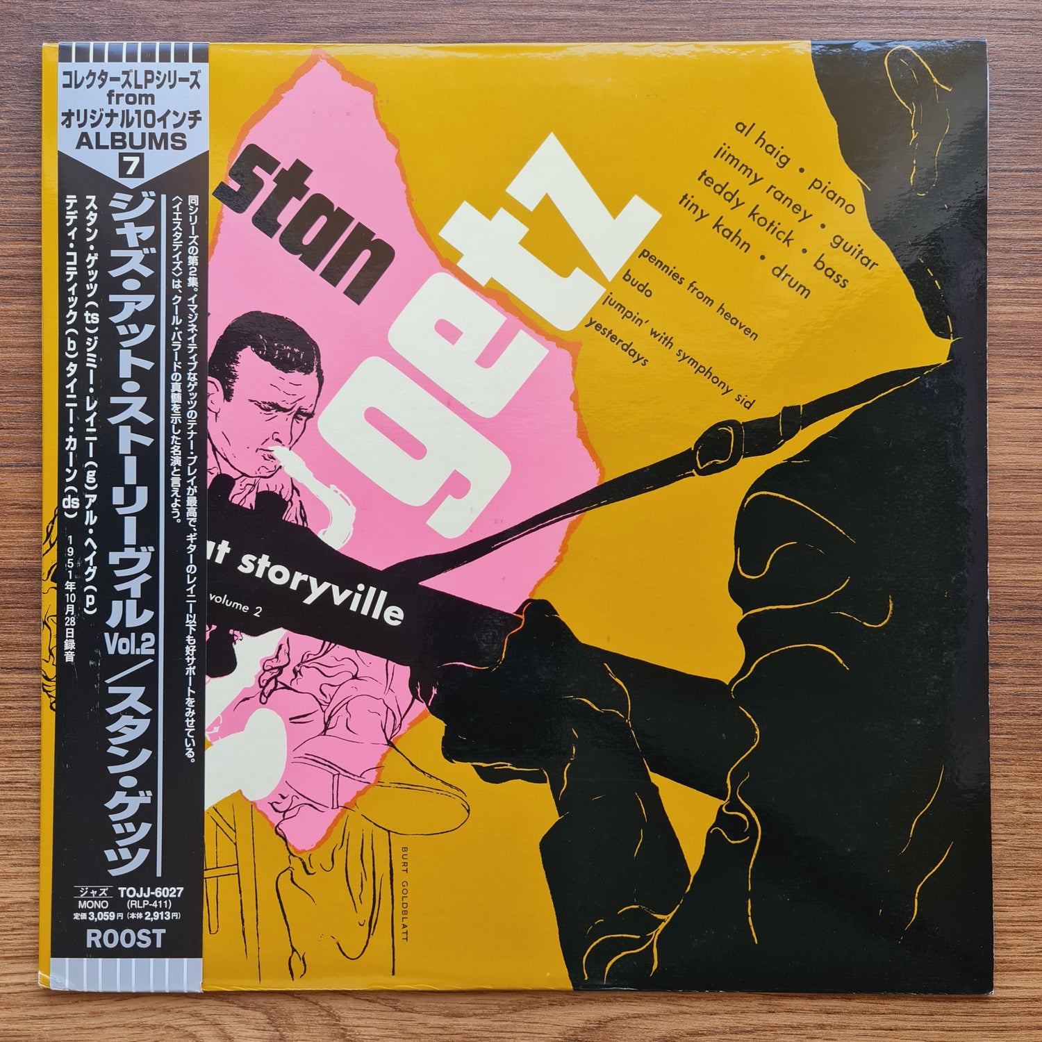 Stan Getz – At Storyville Vol. 2 Japan Vinyl
