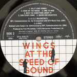 Wings - Wings At The Speed Of Sound 33'lük LP PLAK Japan Vinyl