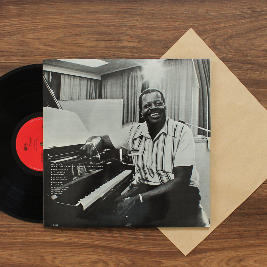 Oscar Peterson Trio With Milt Jackson - Reunion Blues Japan Vinyl