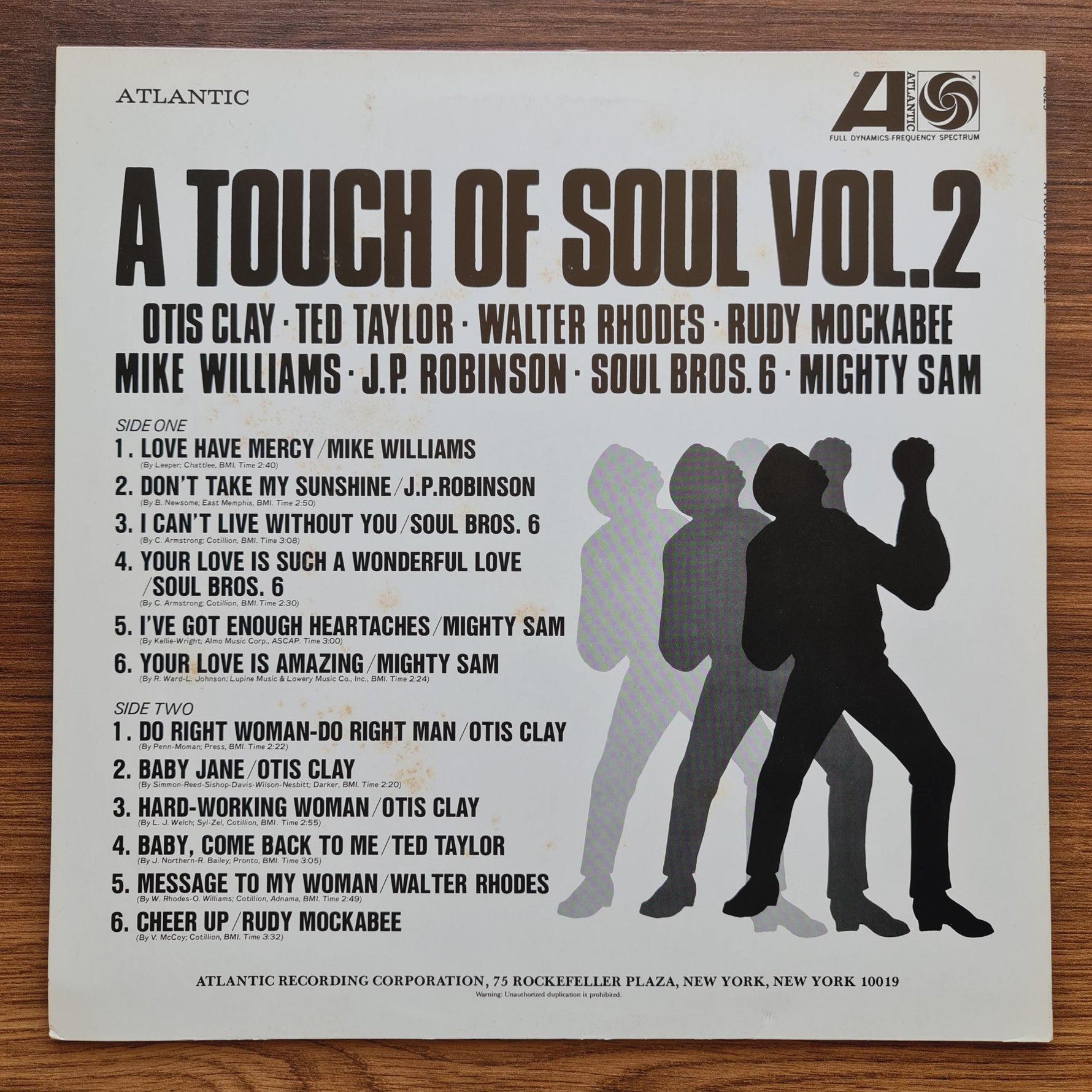 A Touch Of Soul Vol. 2 33'lük LP PLAK Japan Vinyl