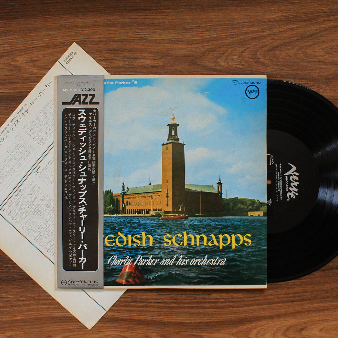 Charlie Parker And His Orchestra - Swedish Schnapps 33'lük LP PLAK Japan Vinyl