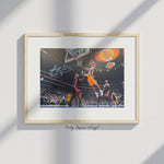 Kobe Bryant 20x30 cm Boyutunda El İmzalı Fotoğraf (Ömür Boyu COA) Japan Vinyl