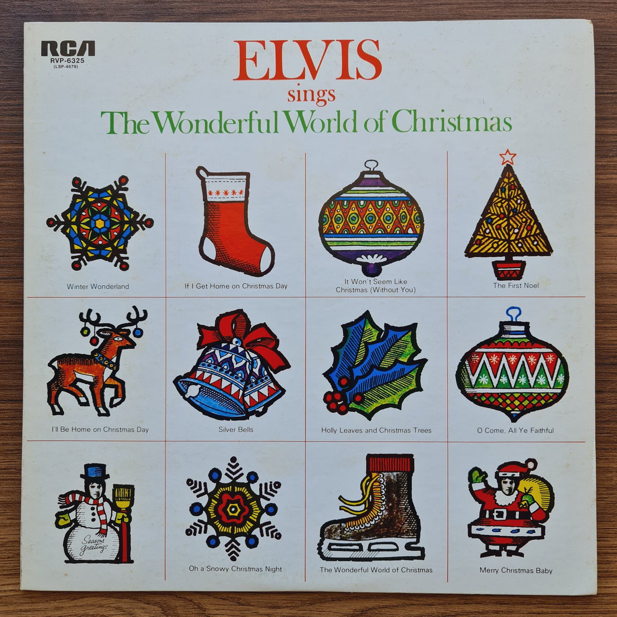 Elvis Presley – Elvis Sings The Wonderful World Of Christmas Japan Vinyl
