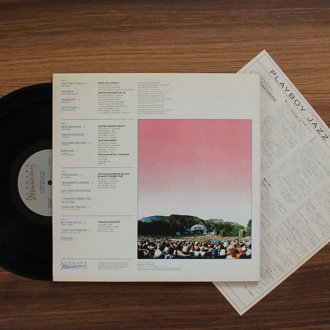 In Performance At The Playboy Jazz Festival 33'lük LP PLAK Japan Vinyl