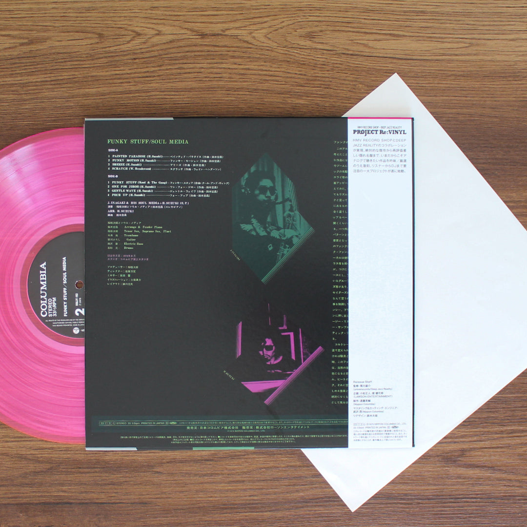 Jiro Inagaki & Soul Media - Funky Stuff Japan Vinyl
