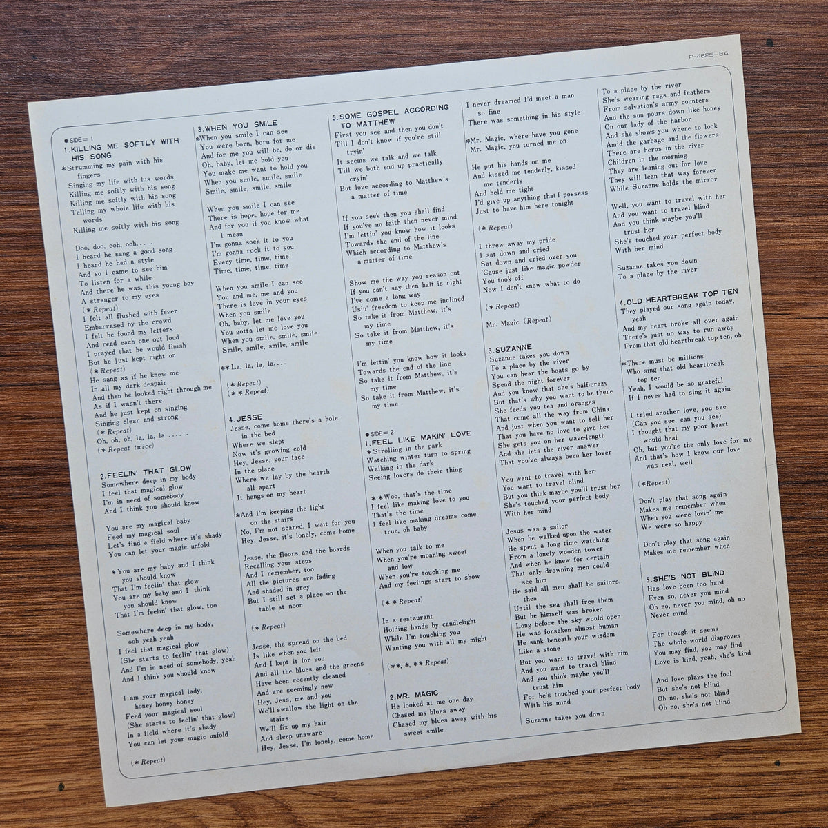 Roberta Flack – Roberta Flack 33'lük LP PLAK Japan Vinyl