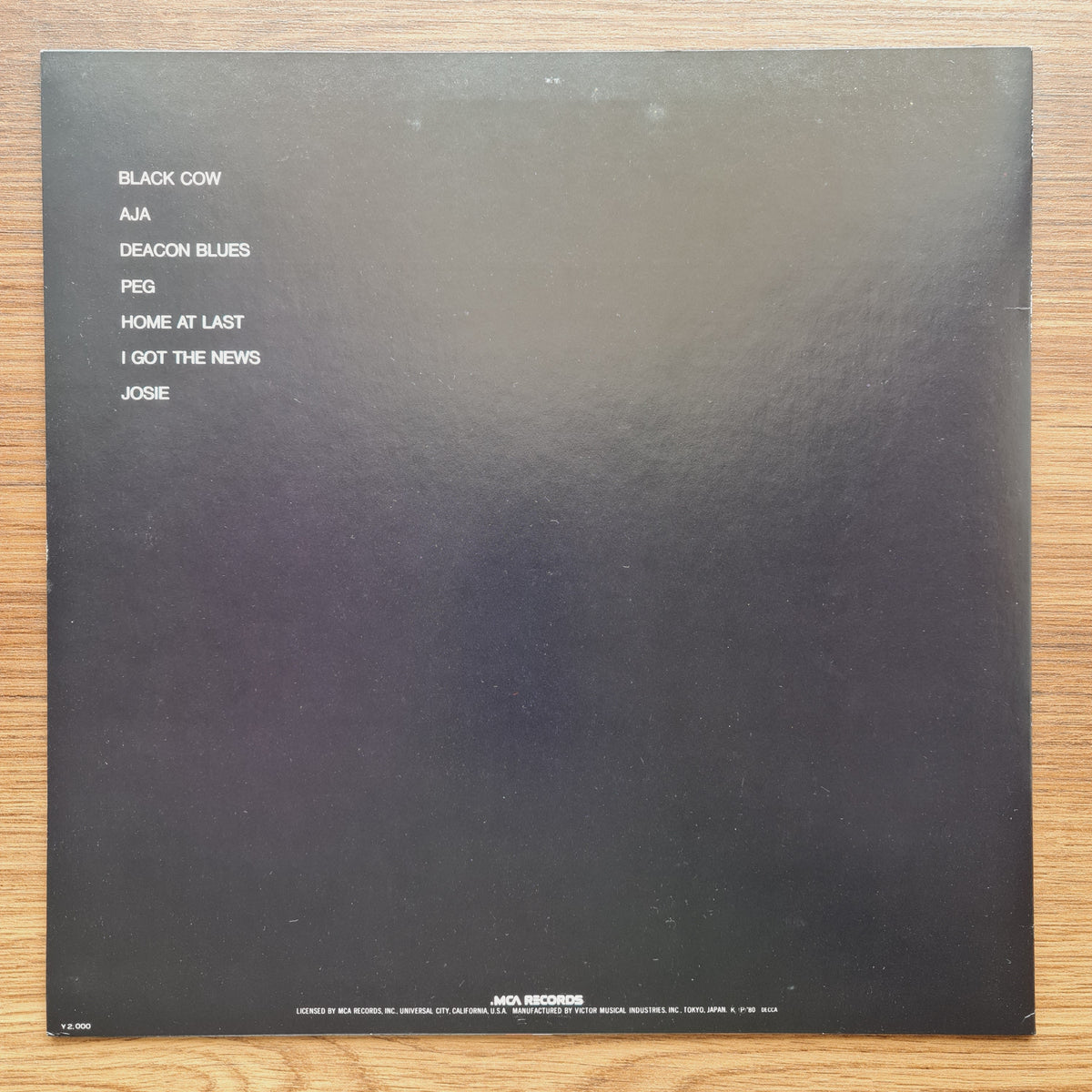 Steely Dan – Aja 33'lük LP PLAK Japan Vinyl