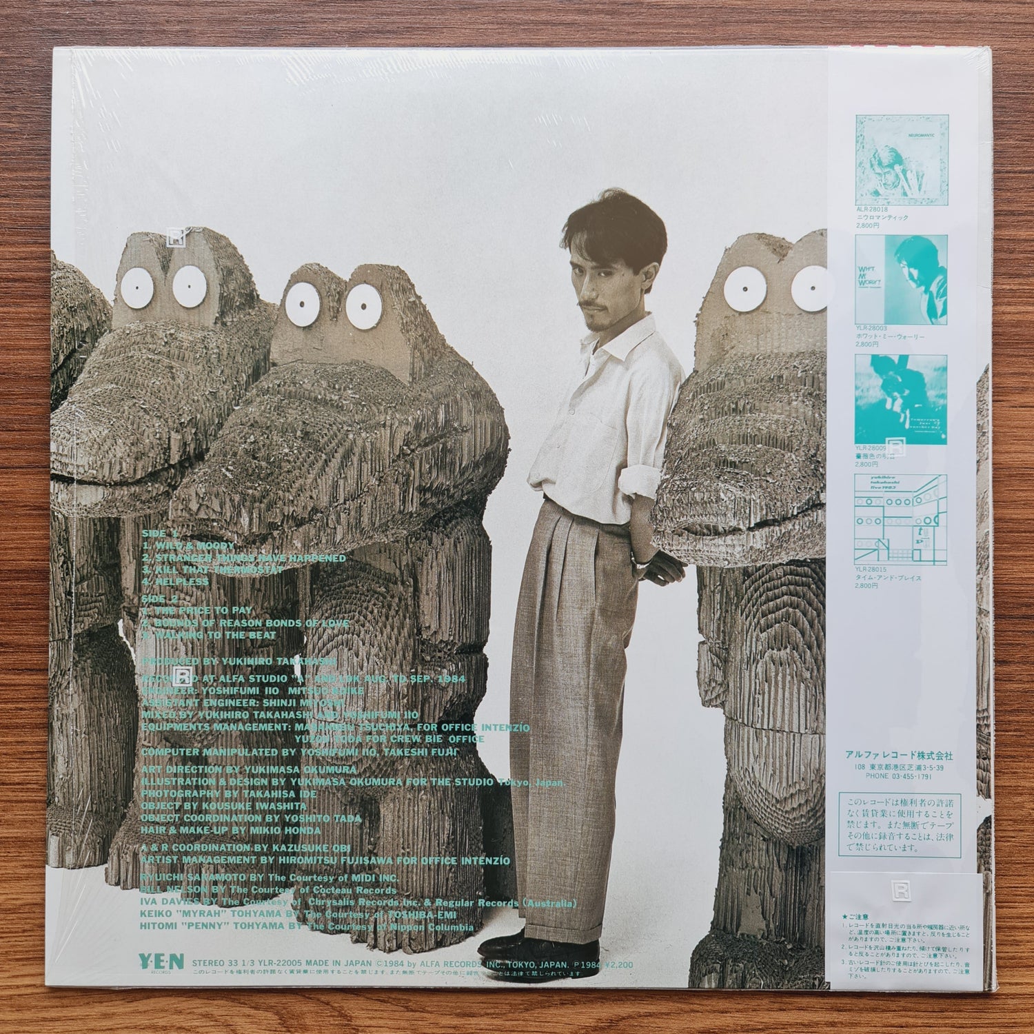 Yukihiro Takahashi – Wild & Moody Japan Vinyl