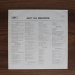 The Bad Boys - Meet The Bad Boys 33'lük LP PLAK Japan Vinyl