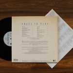 Paul McCartney - Press To Play 33'lük LP PLAK Japan Vinyl