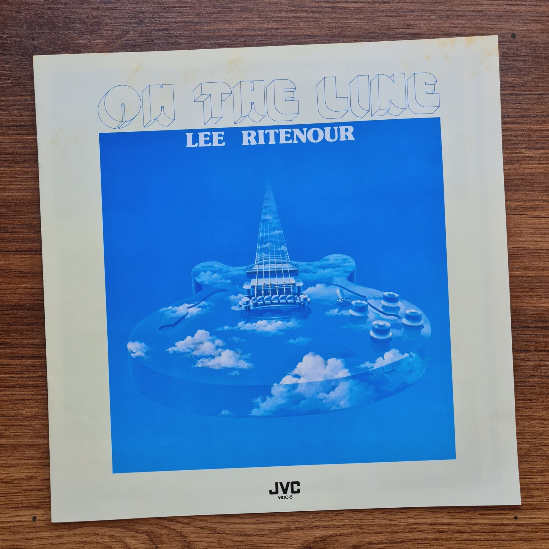 Lee Ritenour – On The Line 33'lük LP PLAK Japan Vinyl