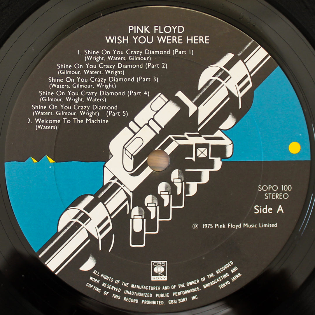 Pink Floyd - Wish You Were Here 33'lük LP PLAK Japan Vinyl