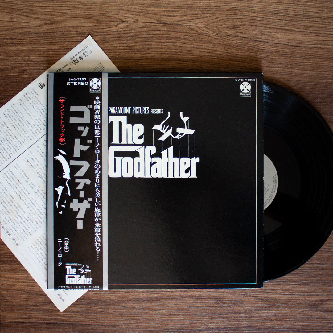 Nino Rota - Godfather 33'lük LP PLAK Japan Vinyl